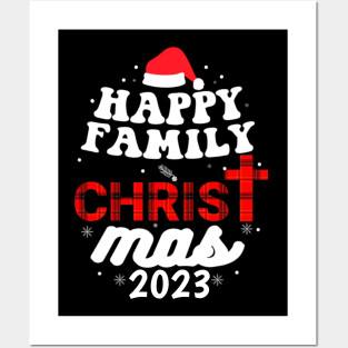 Happy Family Christma 2023 Posters and Art